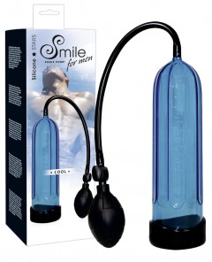 SMILE Cool - péniszpumpa(kék)