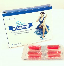 Blue Diamond For Men - természetes étrend-kiegészítő növényi kivonatokkal (4db)