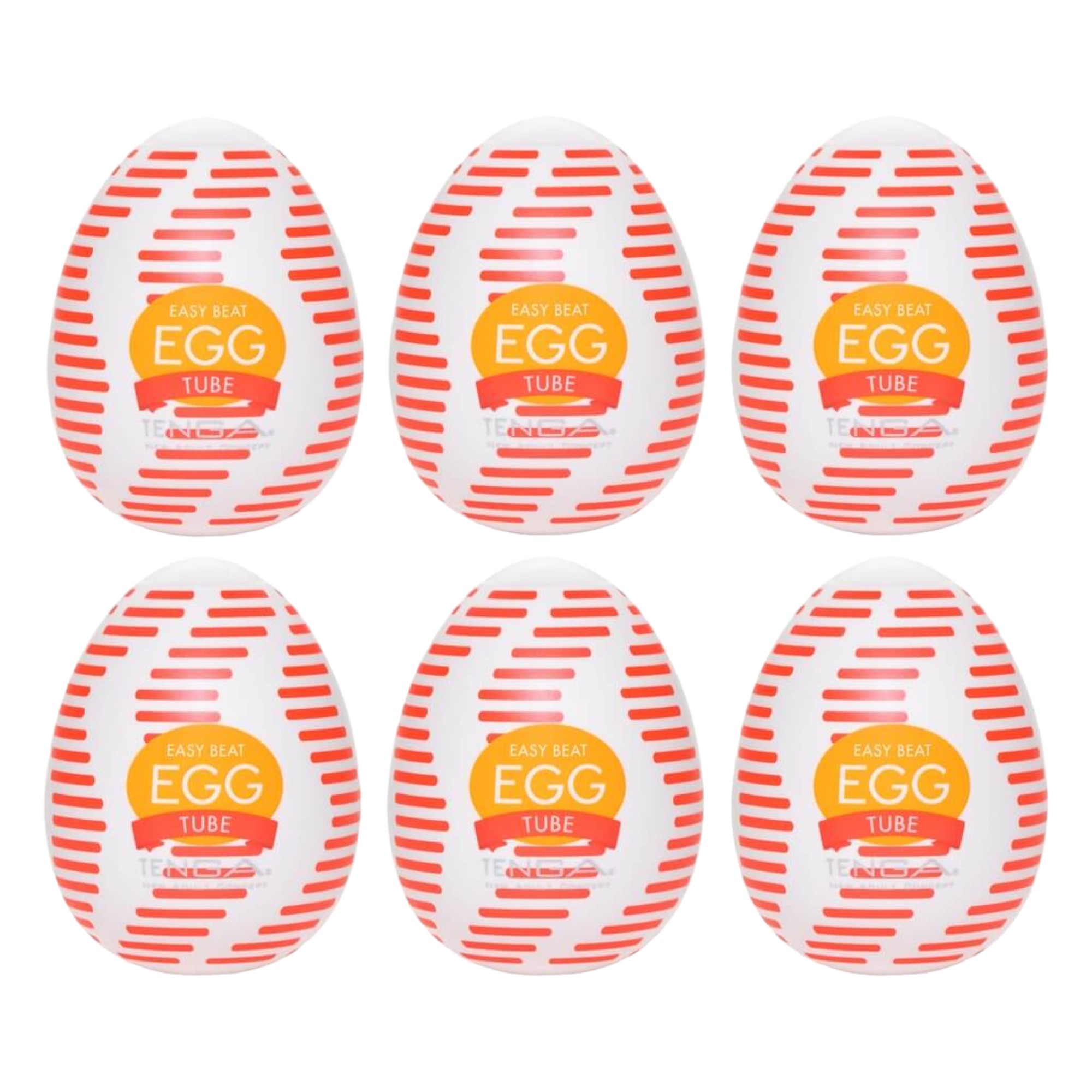 Tenga Egg Tube - maszturbációs tojás (6db)