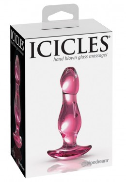 Iciciles No. 73 - péniszes anál dildó (pink)