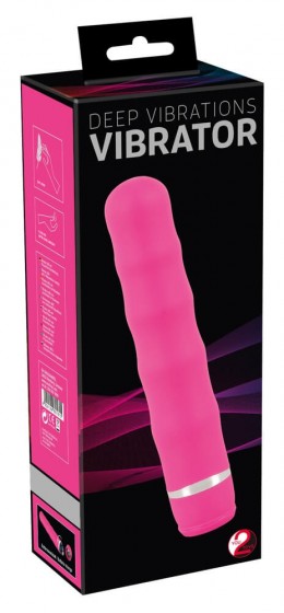 Deep Vibrations - extra erős hullámos vibrátor (pink)