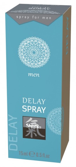 HOT Shiatsu Delay - ejakuláció késleltető spray férfiaknak (15ml)