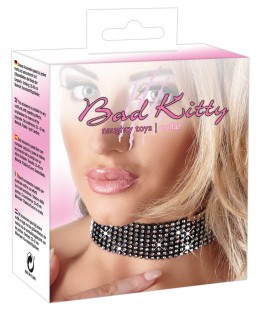 Bad Kitty - strasszos nyakpánt (fekete)