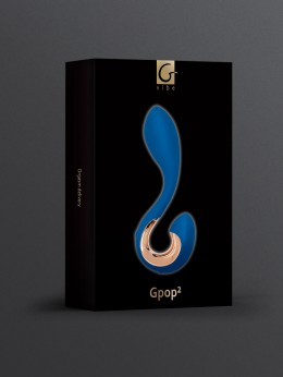 G-Vibe G-Pop 2 - akkus, vízálló G/P-pont vibrátor (kék)