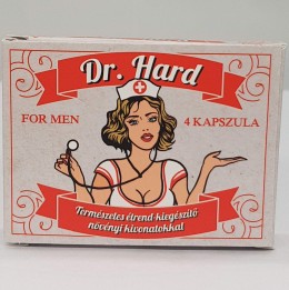 Dr. Hard for men - természetes étrendkiegészítő férfiaknak (4db)
